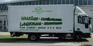 Umzug München - Bild LKW