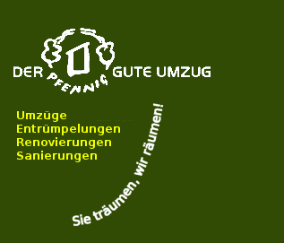 Umzug München-Pfennig Slogan